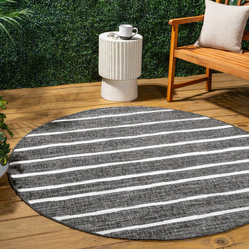 Colonia Berber Stripe Indoor/outdoor Area Rug